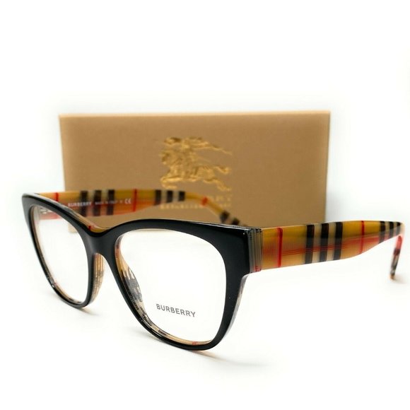 Burberry Black Vintage 53mm Eyeglasses
